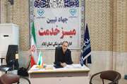 برگزاری میزخدمت درمحل مصلی شهرایلام