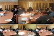 جلسه اعضاء منتخب شورای پنجم نظام دامپزشکی با دکتر احمدی مدیرکل دامپزشکی استان ایلام