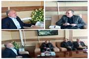 دکتر احمدی مدیرکل دامپزشکی استان در دیدار با رئیس سازمان مدیریت و برنامه ریزی استان ایلام: