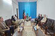دیدار مدیرکل دامپزشکی استان با امام‌جمعه شهرستان مهران