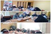 برگزاری جلسه هماهنگی استقرار موکب شهدای دامپزشکی در مرز مهران به مناسبت اربعین ۱۴۰۴