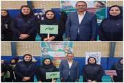 حضور تیم منتخب بانوان دامپزشکی استان ایلام در مسابقات سراسری ورزشی سازمان دامپزشکی کشور
