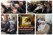 برگزاری مراسم یادبود جانباختگان حادثه غمبار بندر شهید رجایی بندرعباس در شهرستان ایوان