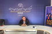 حضور مدیرکل دامپزشکی ایلام در خبرگزاری ایسنا به مناسبت هفته دولت