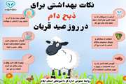 نکات بهداشتی برای ذبح دام در روز عید قربان