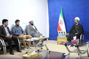 دیدار رئیس اداره دامپزشکی دهلران با امام جمعه این شهرستان به مناسبت ۱۴مهر روز ملی دامپزشکی  