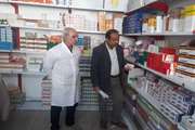 بازدید و نظارت مستمر بر فعالیت کلیه داروخانه های دامپزشکی شهرستان آبدانان