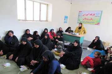 برگزاری کارگاه آموزشی زنان روستایی در شهرستان ملکشاهی