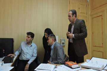 بازدید مدیرکل کشاورزی استان بابل عراق از آزمایشگاه اداره کل دامپزشکی استان ایلام