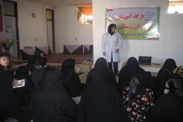 برگزاری کارگاه آموزشی زنان روستایی در شهرستان ایوان