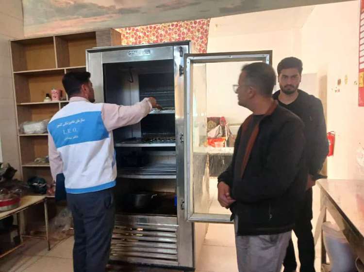 گشت مشترک نظارتی و بازرسی از فرآورده‌های خام دامی در شهرستان چرداول