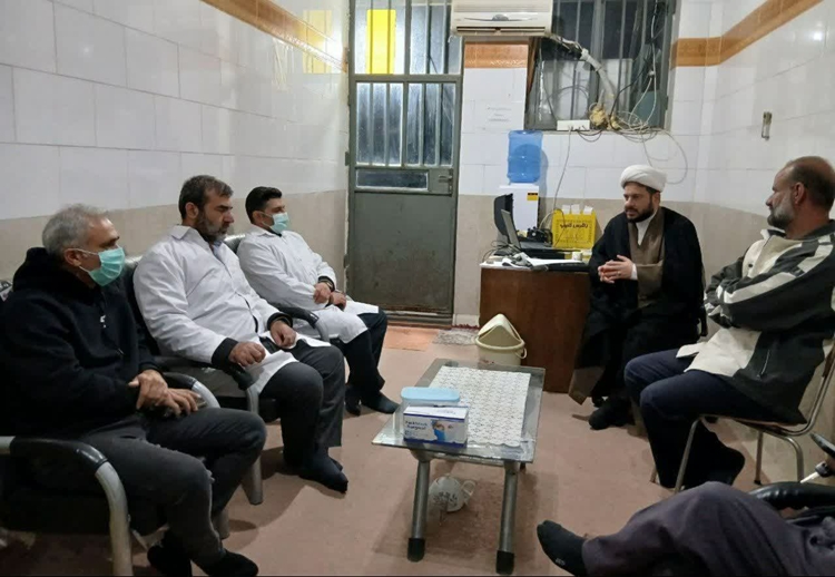 بازدیدمسئول دفترنمایندگی ولی فقیه دردامپزشکی استان ازکشتارگاه طیور دره شهر