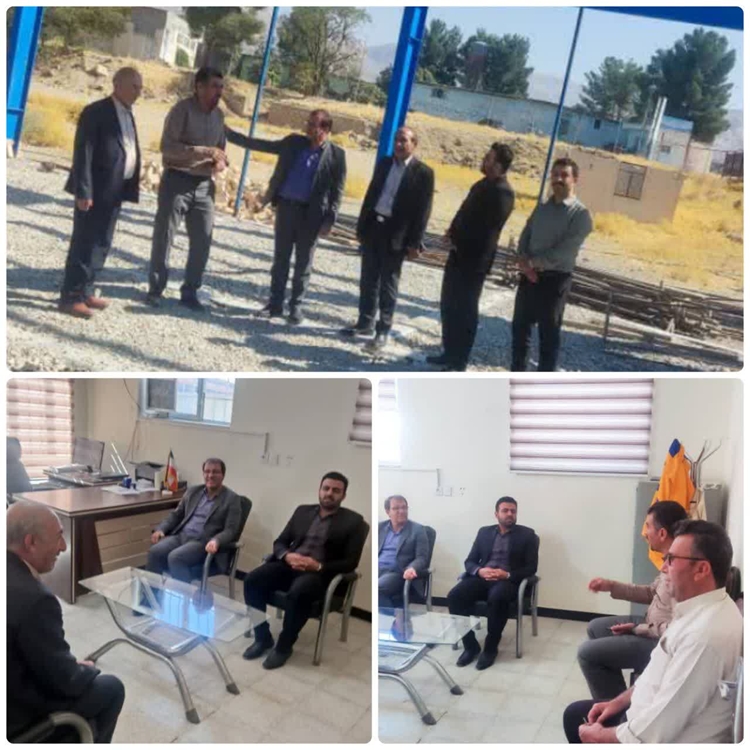 به مناسبت ۱۴مهر روز ملی دامپزشکی فرماندار شهرستان چوار با کارکنان اداره دامپزشکی این شهرستان دیدار نمودند