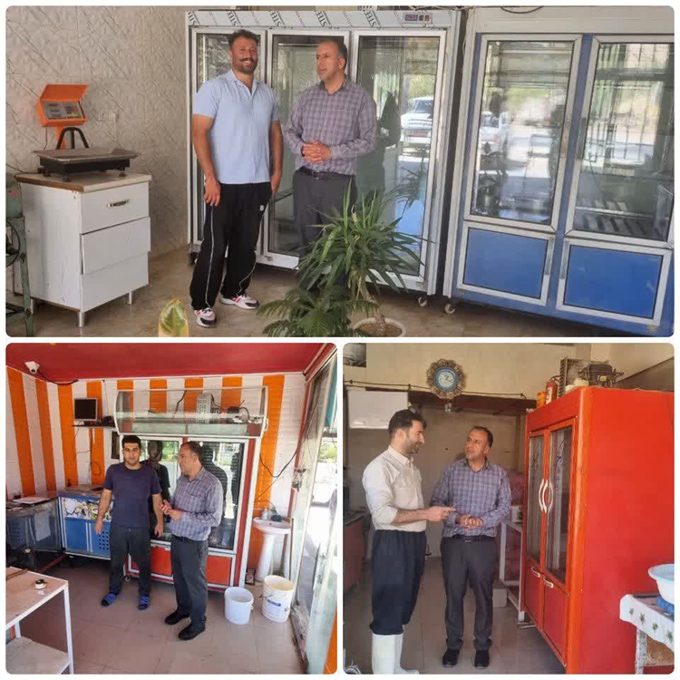 برگزاری دوره آموزشی چهره به چهره با صنف قصابی ها در شهرستان بدره