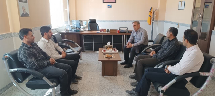بازدید مدیرکل دامپزشکی استان ایلام از اداره دامپزشکی شهرستان سیروان