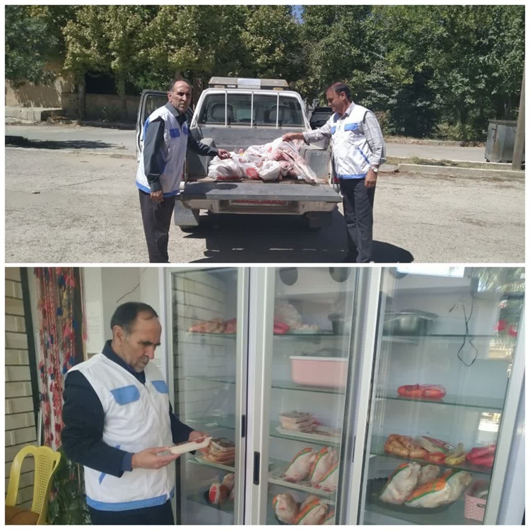 شناسائی وضبط 86کیلوگرم گوشت قرمزغیربهداشتی درشهرستان ایلام