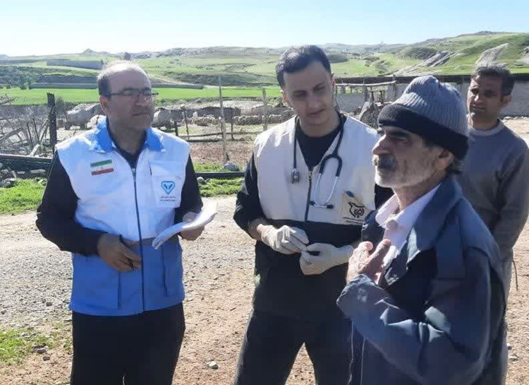 برگزاری اردوی جهادی دامپزشکی در روستای چمکبودشهرستان آبدانان